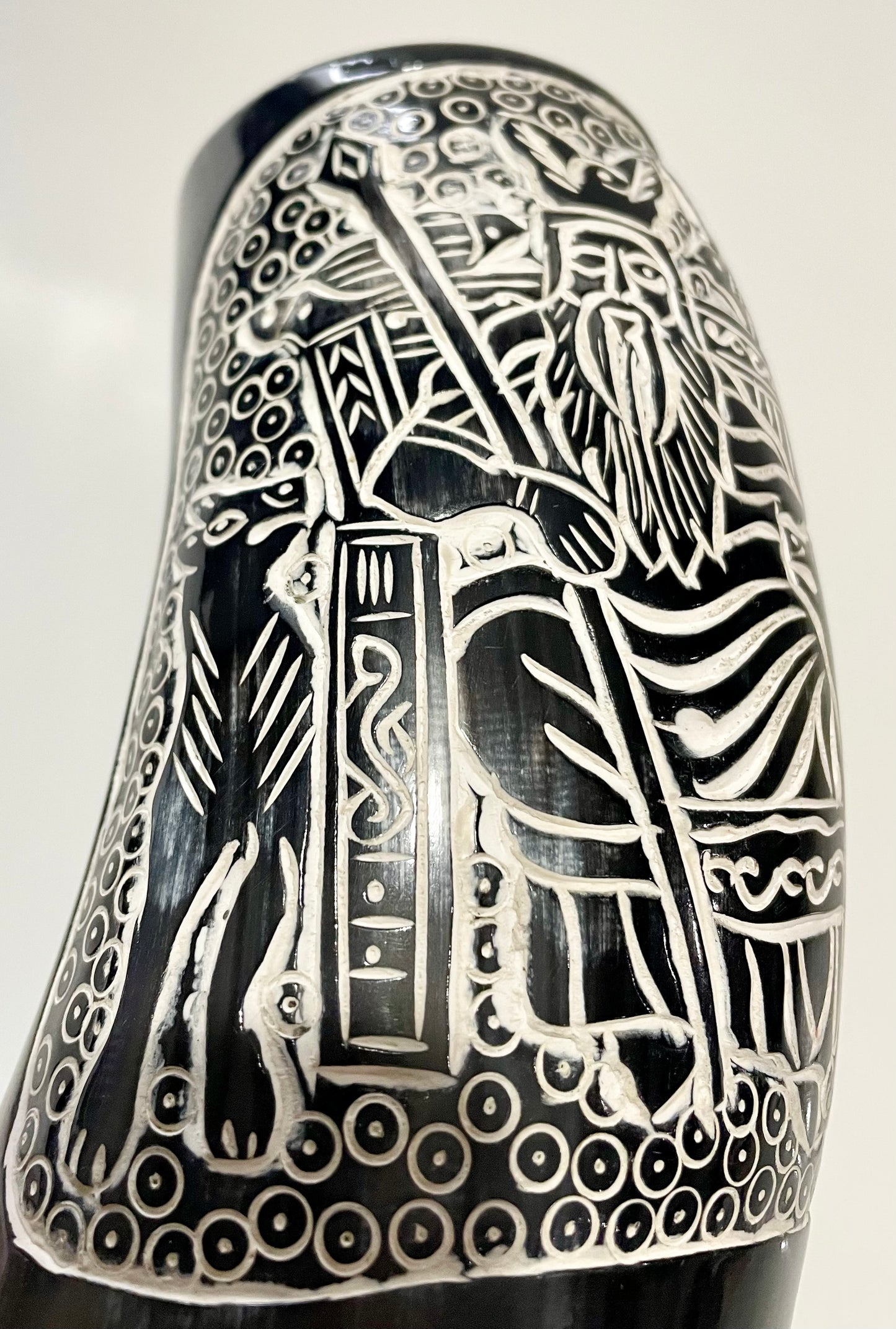 Nordic Viking Buffalo Horn Mugs