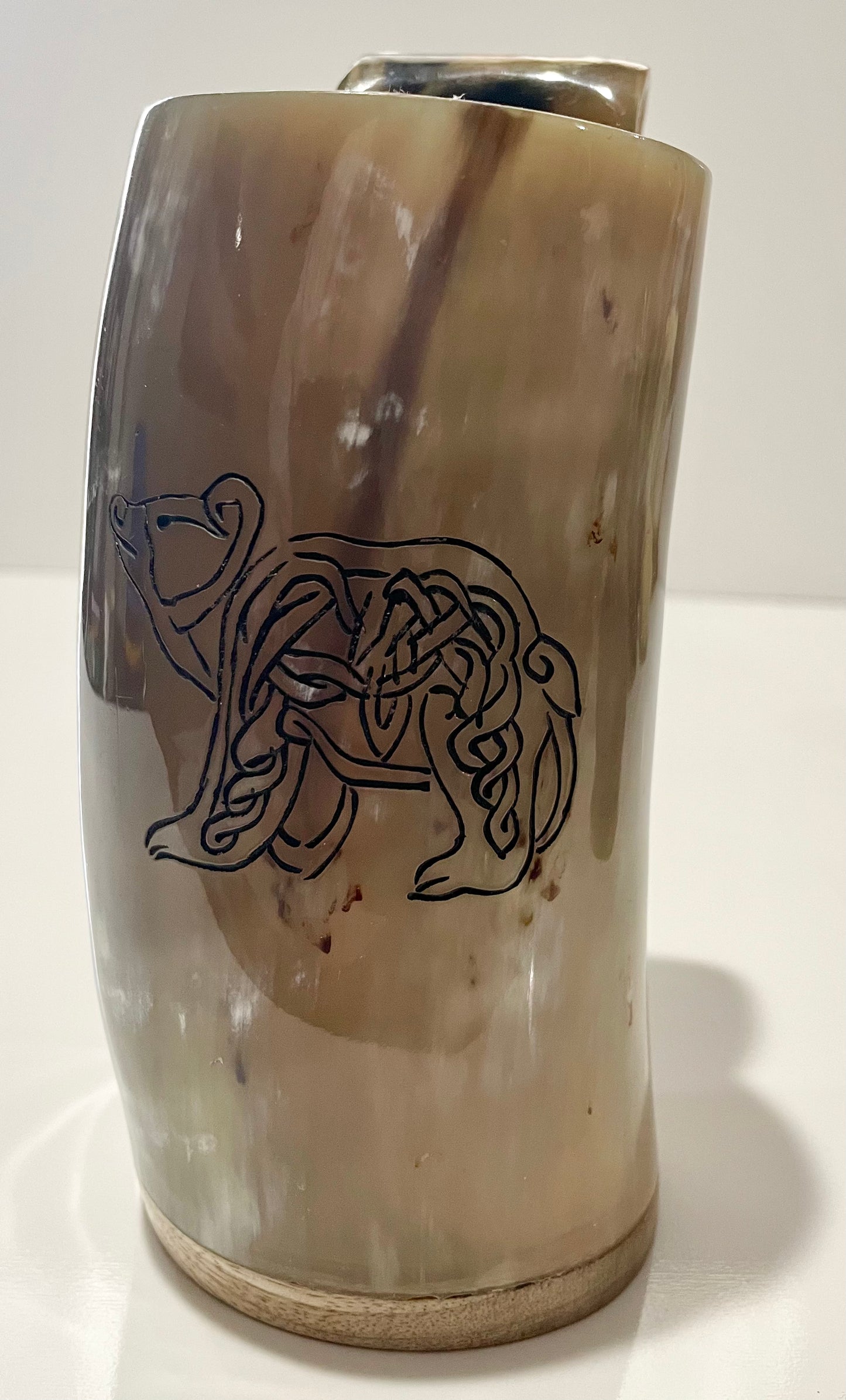 Nordic Viking Buffalo Horn Mugs