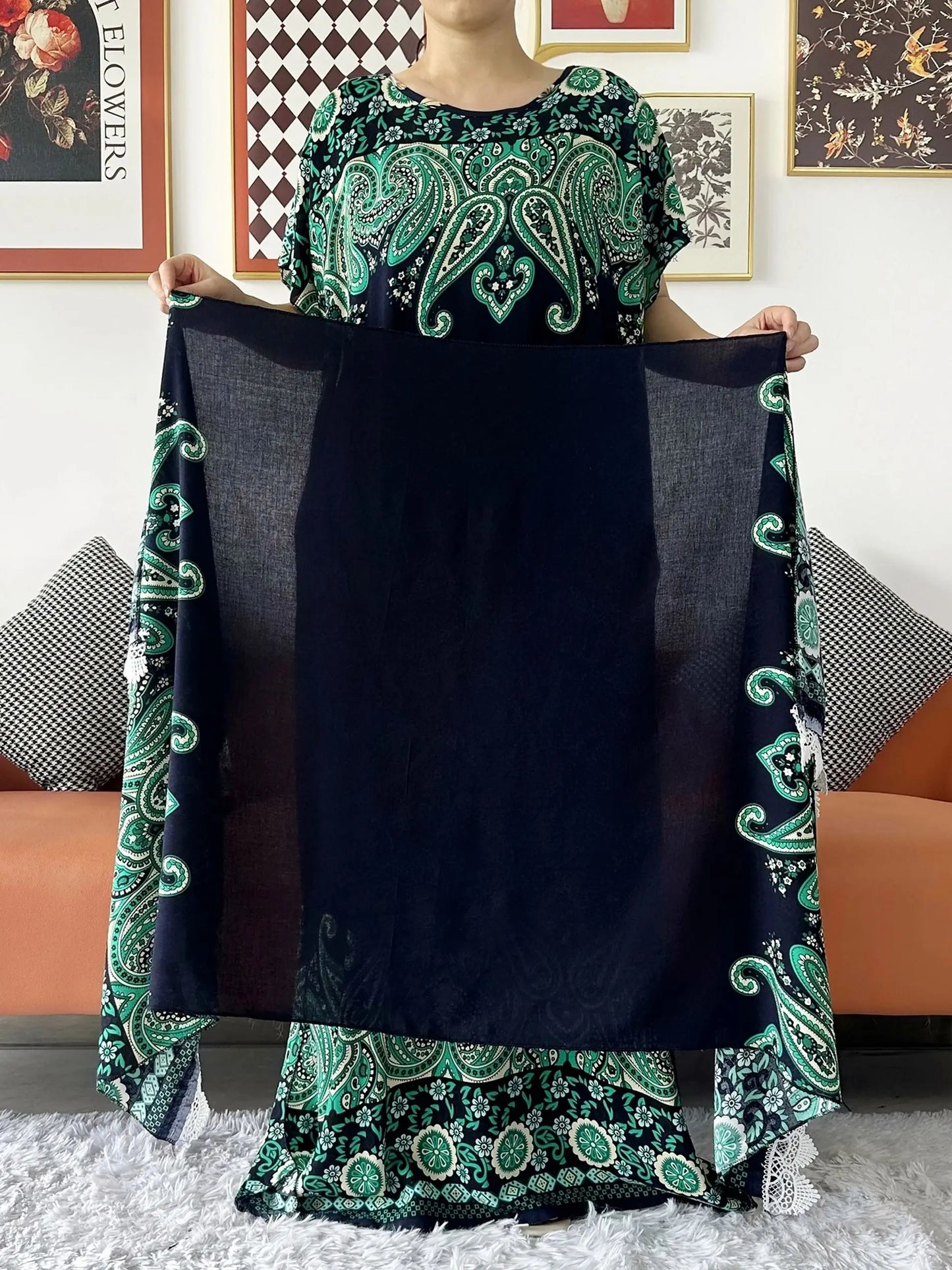 Islam Women Abaya with big scarf