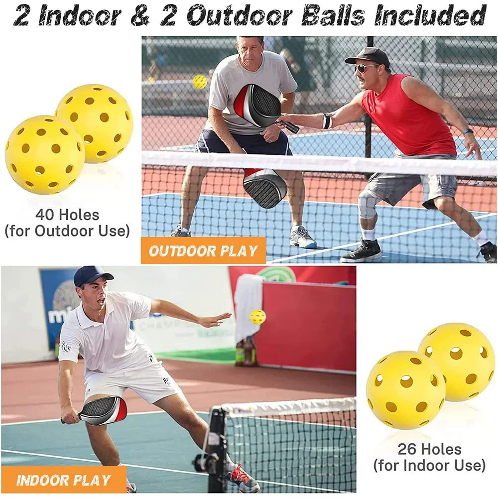 New 2024 Pickleball Paddle and balls Set For Unisex