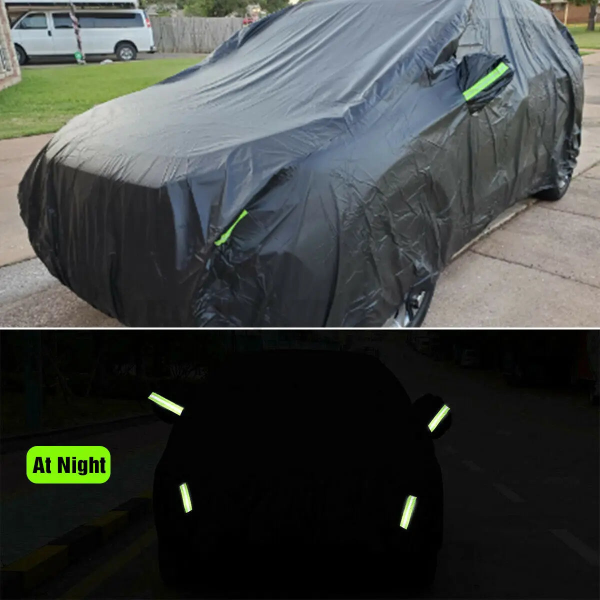 Car Covers Outdoor Waterproof Sun Rain Snow Protection